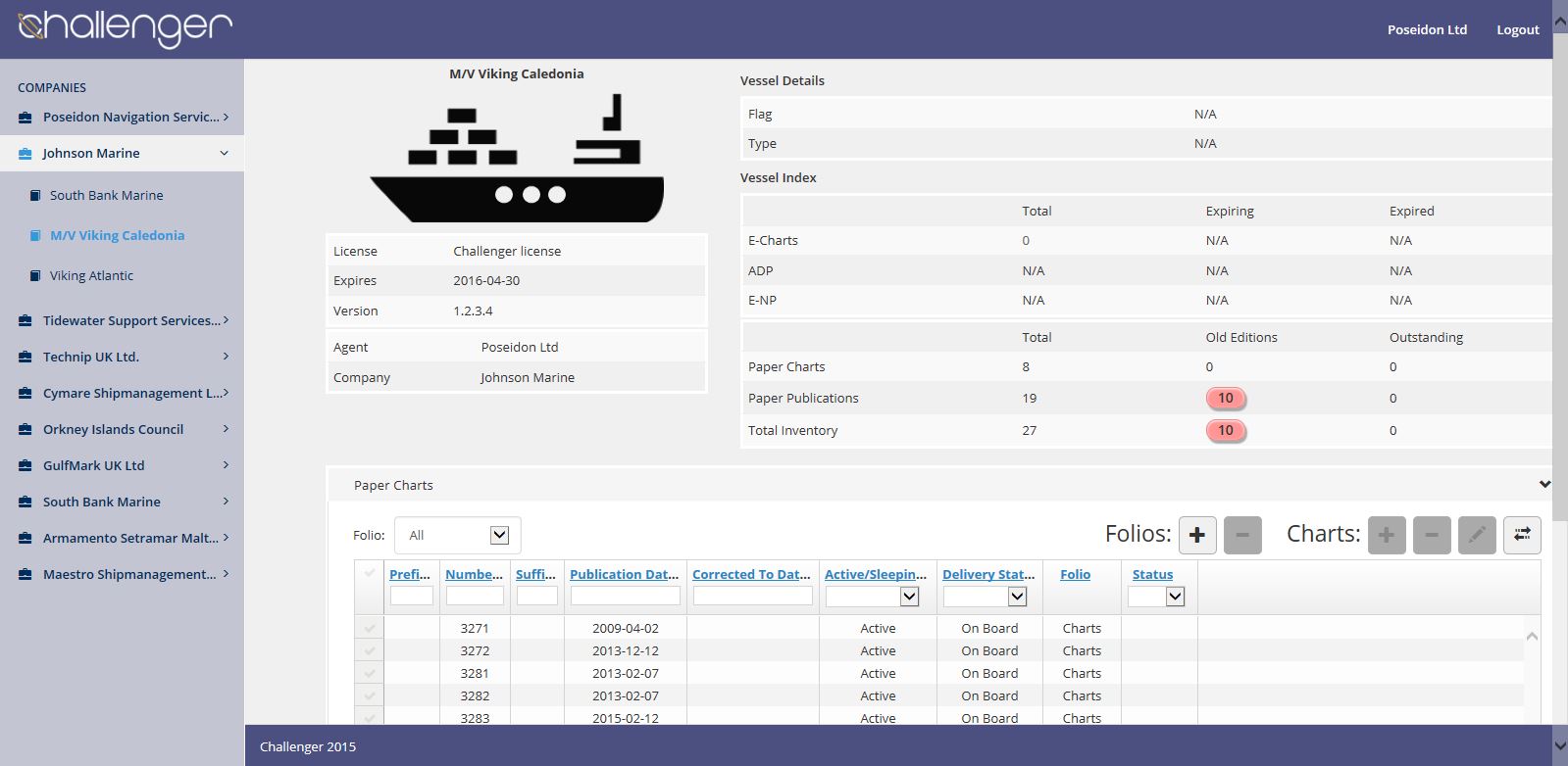 Challenger Customer Portal