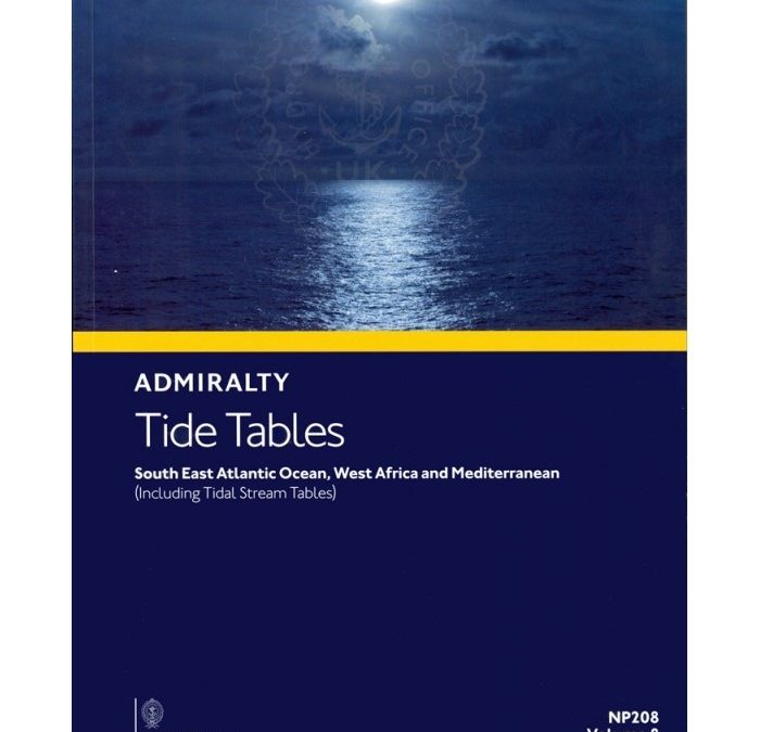Available to order – NP208-17 Admiralty Tide Tables Volume 8