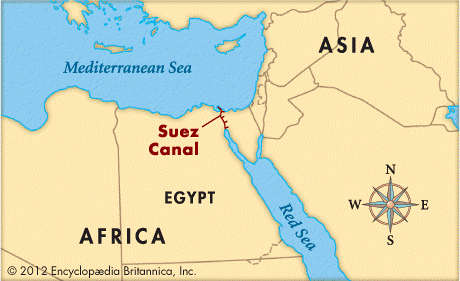 Flashback in history: Suez Canal opened to shipping 17 November 1869