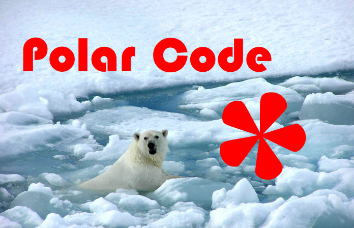 Polar Code coming into force on 01 Jan. 2017