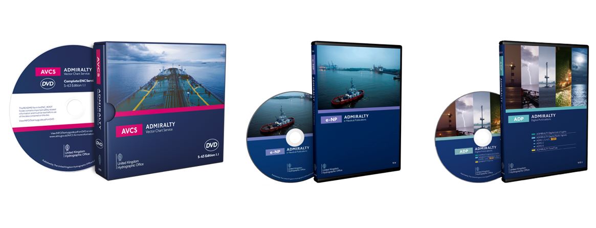 Our range of Admiralty digital products to enhance safety of navigation
