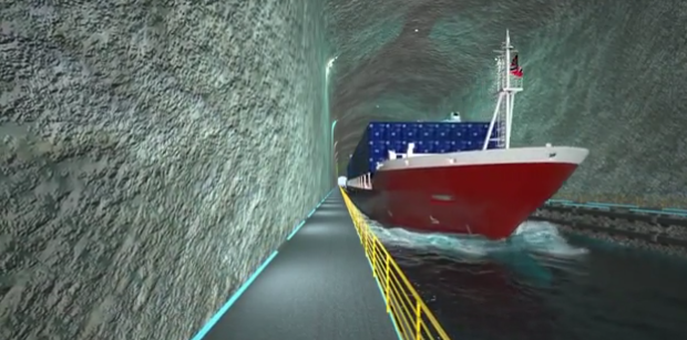 World’s first ship tunnel to be built in Norway