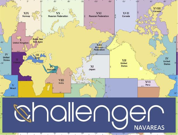Navarea warnings via Challenger