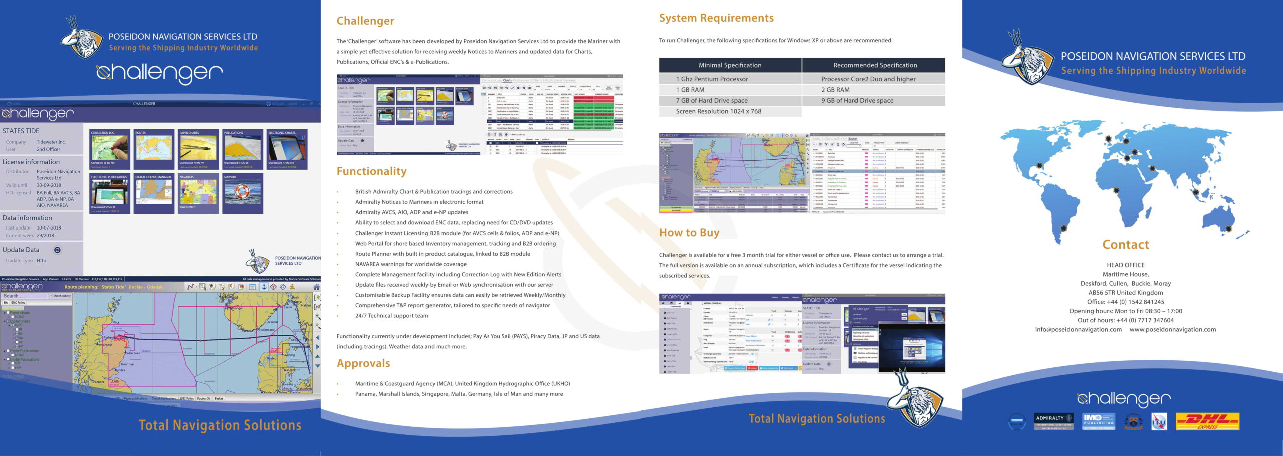 Hot off the press! New Challenger literature now available…