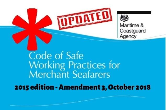 The Code of Safe Working Practices Amendment 3