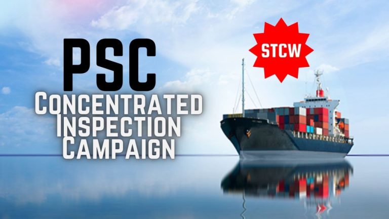 Port State Control Concentrated Inspection Campaign on STCW