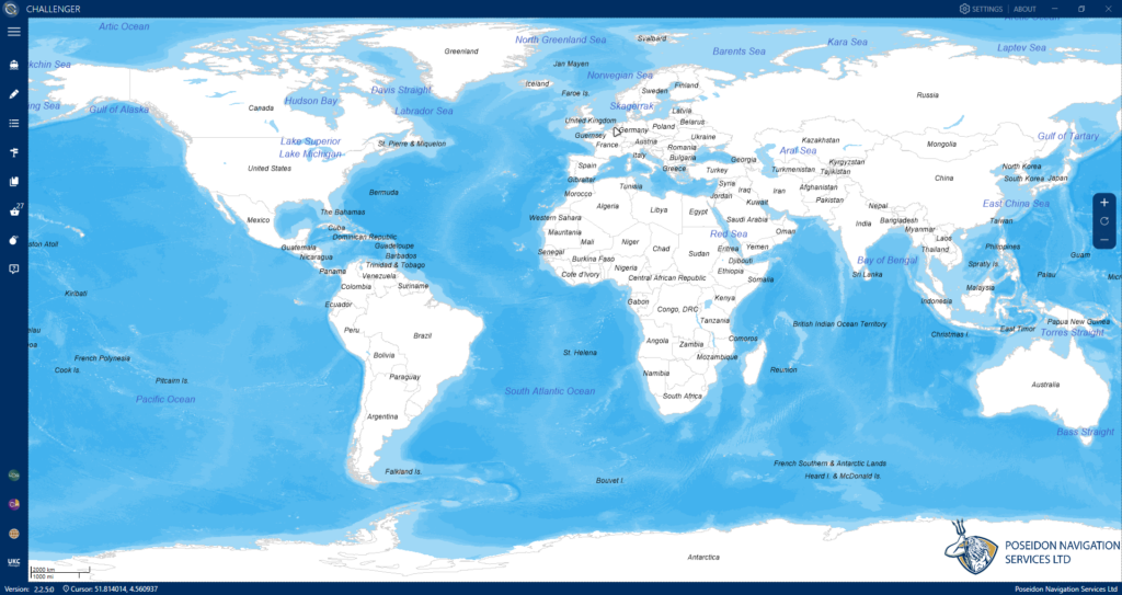 Challenger - Full Map View Challenger - Full Map View